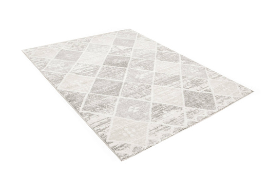 Dywan Loris G179B cream/beige Szary Beż Romby