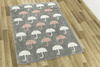 Dywan Shaggy Slim 9998 grey/multi parasolki