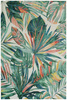 Dywan Summer Tropical Zieleń Liście Palmy Antypoślizgowy