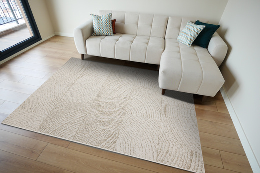 Dywan Dwustronny Sznurkowy Brussels 205729/10820 jute Jasny Beż Krem Drewno Outdoor