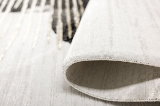 Dywan Kashmir KR107H Black/Vizon Czarny Złoty Abstrakcja