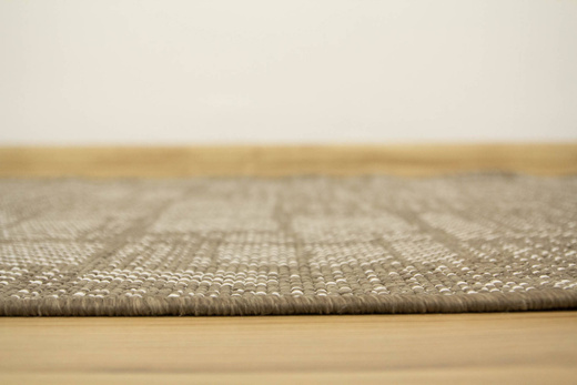 Dwustronny Sznurkowy Chodnik Brussels 205467/10210 Coffee Krem Beż szerokość 80 cm