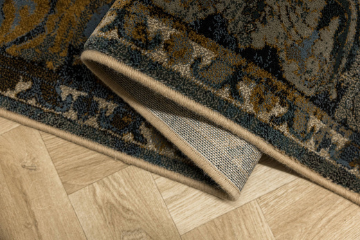 Dywan Wełniany Dywilan Omega Seneh Koniak Ornament