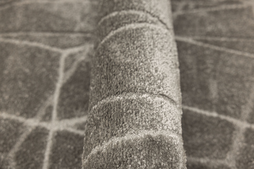 Chodnik Aruba G162A d.grey/grey Szary Romby Linie szerokość 80 cm