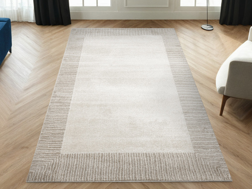 Dywan Matara P139A l.beige/m.beig Beż Krem Kaszmir Geometria Ramka