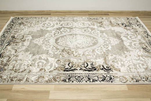 Dywan Oriental 9365 d.grey/beige Ornament Szary Beż