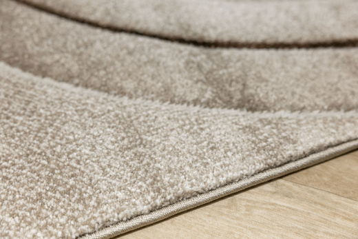 Dywan Agent 40438/870 brown/beig Krem Beż Brąz Półkola