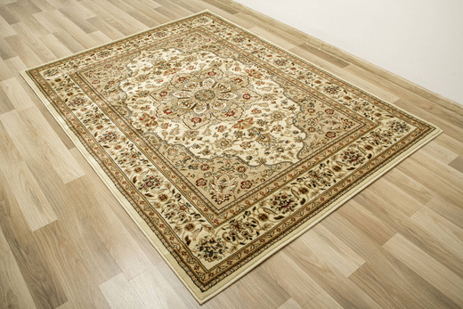 Dywan Super Rose 3792A cream/cream Ornament Kwiaty Krem Beż