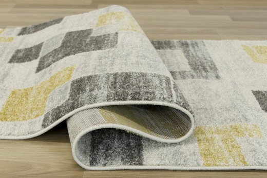 Chodnik Emily 2329A yellow/bone szerokość 80 cm