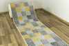 Chodnik luna 503568/89935 patchwork mustard szerokość 100 cm