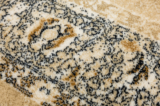 Wełniany Dywan Isfahan Brenda Jasny Beż Ornament