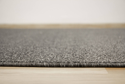 Wykładzina Alpha 77 Szary Czarny Melanż szerokość 4 m