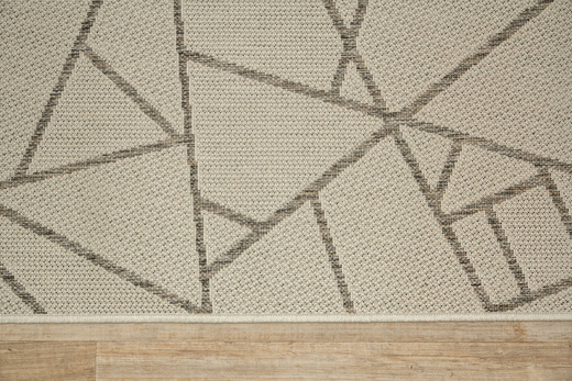 Zewnętrzny Dywan Sznurkowy Jeans 19217/P19 Geometryczny