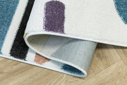 Dywan Dziecięcy Lima M045A rose/blue Krem Fiolet Półkola