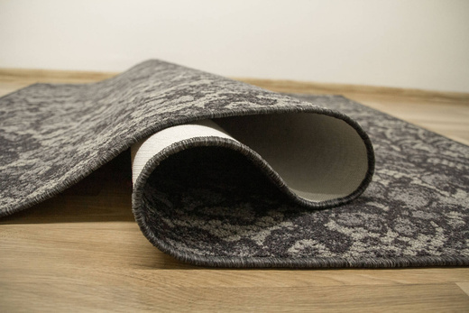 Dywan Pętelkowy Highline-Loop 14095 Szary Antracyt Ornament