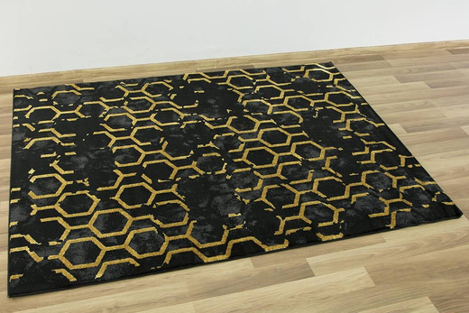 Dywan FESTIVAL 2296A yellow/black