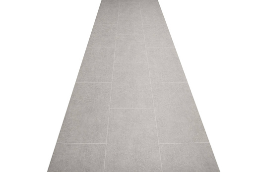 Wykładzina PCV Carbontex Alfas 594 Szare Płytki szerokość 1 m