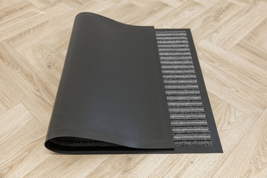 Wycieraczka Antypoślizgowa Tango 51 Jasny Szary Czarny Paski