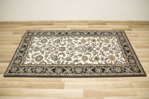 Wełniany Dywan Isfahan Anafi Granat