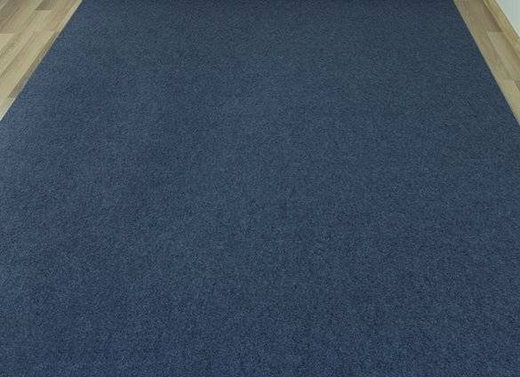 Wykładzina star bez filcu 84 niebieski szerokość 4 m