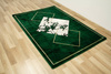 Dywan Diamond K4477Y green/green Marmur Romby Butelkowa Zieleń