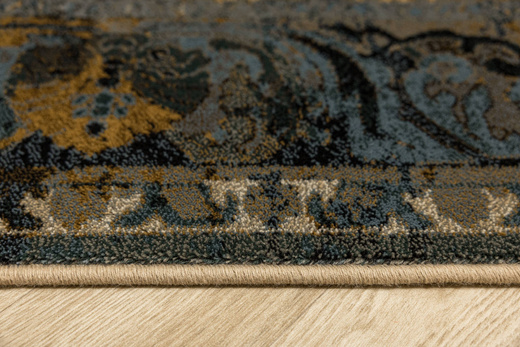 Dywan Wełniany Dywilan Omega Seneh Koniak Ornament