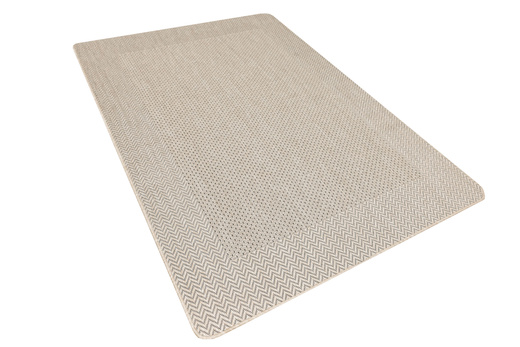 Dywan Antypoślizgowy Sznurkowy Flex 19242/P01 Beż Krem Jodełka