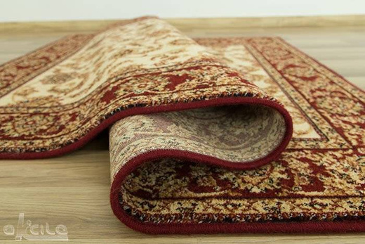 Wełniany Dywan Agnella Isfahan Anafi Bursztyn