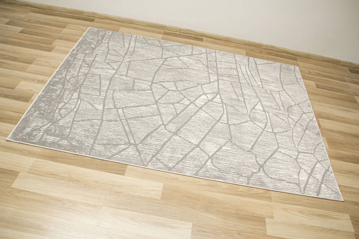 Dywan Opal F438A grey/cream Srebrzysty Szary Krem Tynk