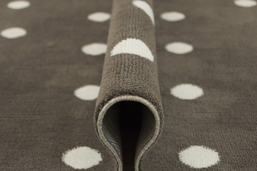 Dywan Karo 6064A white/brown 32 Krem Brąz