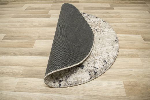 Okrągły Dywan Aqua Vintage 04 Beż Antypoślizgowy