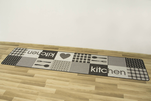 Antypoślizgowy Dywan Kuchenny Flex 19053/08 grey