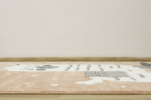 Dywan Dziecięcy Lima 9486A rose/cream Róż Krem Lama