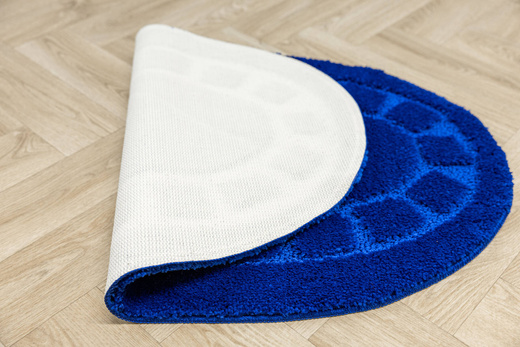 Dywanik Łazienkowy Antypoślizgowy Ocean Blue Niebieski Owalny