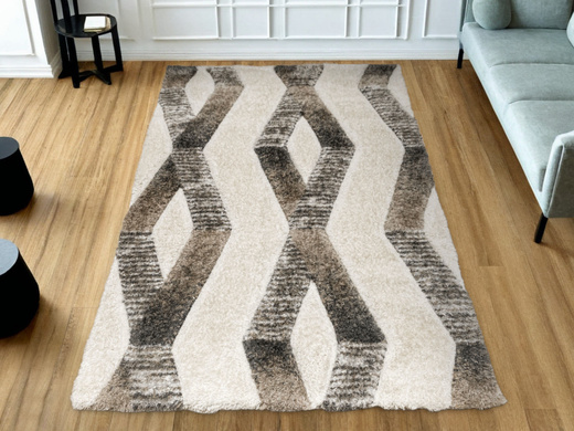 Dywan Shaggy California Y529G beige/vizion Brąz Krem