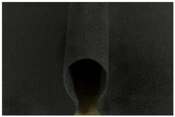 Wykładzina star bez filcu 77 czarny szerokość 2 m