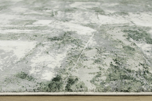 Dywan DAVINCI 2443A d.green/beige Y04/45 Butelkowa Zieleń Beż