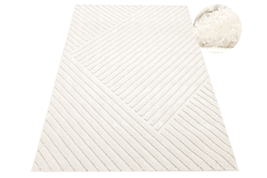 Dywan Aruba G167A cream Krem Szary Linie
