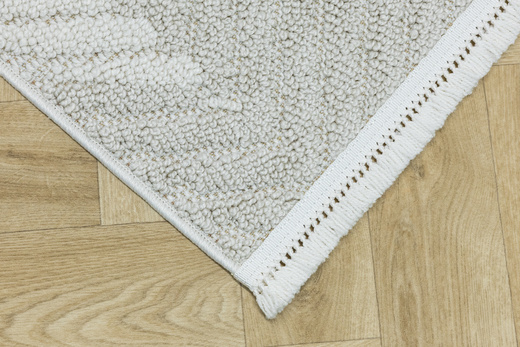 Dywan Milano 032 beige/cream Krem Kaszmir Geometria Frędzelki