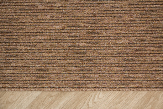 Dywan Pętelkowy Genewa 91 Beż Brąz Melanż Gruby Splot Prążki