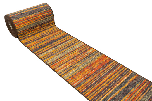 Chodnik Antypoślizgowy Fusion 14 Wielobarwny Paski szerokość 120 cm