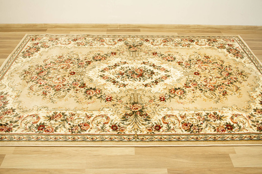 Dywan Lotos 1569/110 Ornament Kwiaty Beż