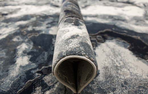 Dywan Argent 15094 U11 Blue Niebieski Szary Marmur