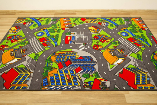 Dywan Dziecięcy Clever Town Uliczki