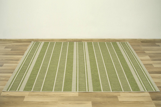 Dywan Sznurkowy Split 48118/461 Oliwkowy Zielony Beż Pasy