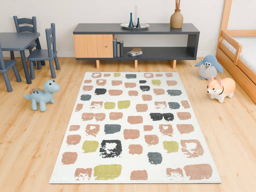 Dywan Dziecięcy Lima M038A cream/rose Krem Róż Szary
