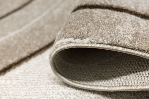 Dywan Agent 40438/870 brown/beig Krem Beż Brąz Półkola