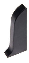 Zakończenie zaślepka prawa do listwy przypodłogowej Premium Cezar 90 Czarny Mat