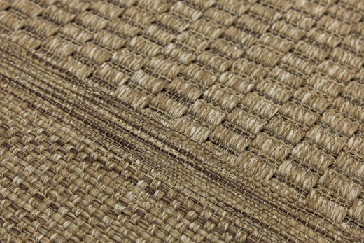 Dywan Sznurkowy Ella ST036A brown/brown Beż Brąz Ramka Outdoor