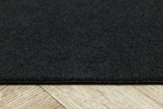 Grafitowa Wykładzina samochodowa Mustang 76 szerokość 2 m